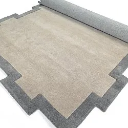Tapis de laine - Agra Hand Tufted Wool Premium (gris)