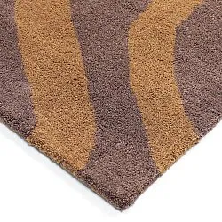 Tapis de laine - Aiz Hand Tufted Wool Premium (marron)