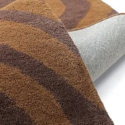 Tapis de laine - Aiz Hand Tufted Wool Premium (marron)