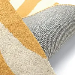 Tapis de laine - Aiz Hand Tufted Wool Premium (jaune)
