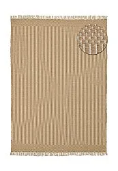 Tapis en laine - Arbil (beige/blanc)