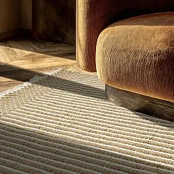 Tapis en laine - Arbil (beige/blanc)