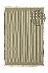 Tapis en laine - Arbil (vert/blanc)