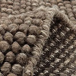 Tapis rond - Avafors Wool Bubble (marron/beige)