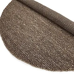 Tapis rond - Avafors Wool Bubble (marron/beige)