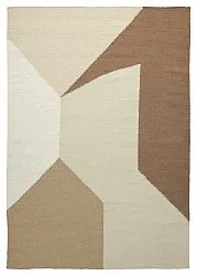 Tapis de laine - Aveiro (beige/multicolore)
