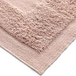 Tapis de laine - Beja (rose poudré)
