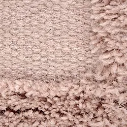 Tapis de laine - Beja (rose poudré)