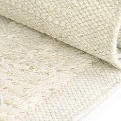 Tapis de laine - Beja (blanc)