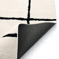 Tapis shaggy - Bitola (crème)