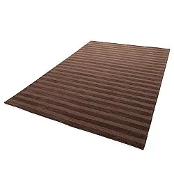 Tapis de laine - Brenta Handloom Wool Premium (marron)