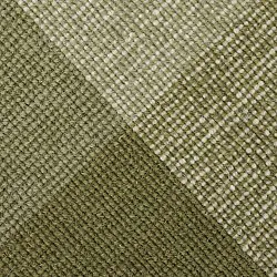 Tapis de laine - Chaves (vert/beige)