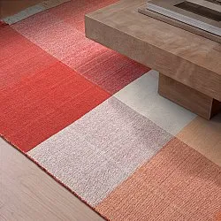 Tapis de laine - Chaves (rouge/orange)