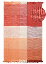 Tapis de laine - Chaves (rouge/orange)