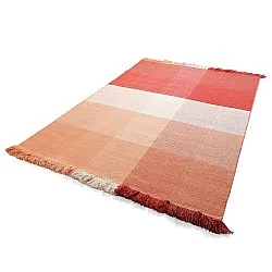 Tapis de laine - Chaves (rouge/orange)