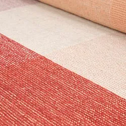 Tapis de laine - Chaves (rouge/orange)