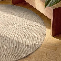 Tapis rond - Coastal (beige)