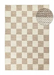 Tapis de laine - Dundee (beige/blanc)