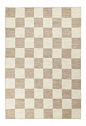 Tapis de laine - Dundee (beige/blanc)