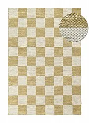 Tapis de laine - Dundee (jaune/blanc)