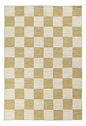 Tapis de laine - Dundee (jaune/blanc)