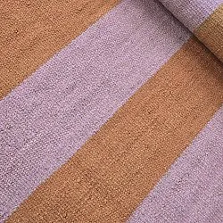 Tapis en laine - Garine (orange/rose)