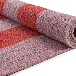 Tapis en laine - Garine (rose/rouge)