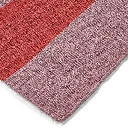 Tapis en laine - Garine (rose/rouge)