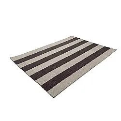 Tapis en laine - Garine (noir/beige)