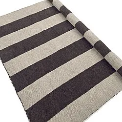 Tapis en laine - Garine (noir/beige)