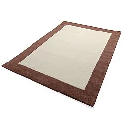Tapis de laine - Gaya Hand Tufted Wool Premium (crème/marron)