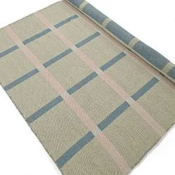 Tapis en laine - Gingham (n° 1)