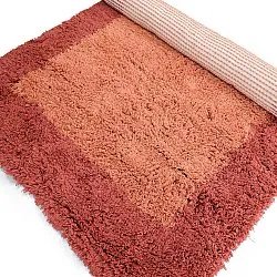 Tapis de laine - Khenifra Handknot Wool Premium (orange/rouge)