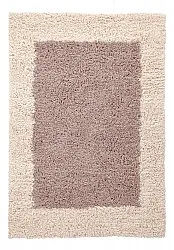 Tapis de laine - Khenifra Handknot Wool Premium (taupe/crème)
