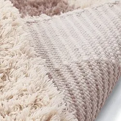 Tapis de laine - Khenifra Handknot Wool Premium (taupe/crème)