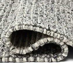 Tapis en laine - Mesra (gris/blanc)