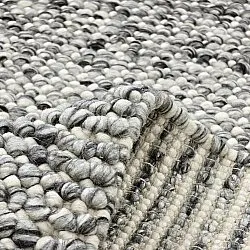Tapis en laine - Mesra (gris/blanc)