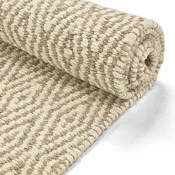 Tapis en laine - Monastir (beige/blanc)