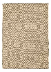 Tapis en laine - Monastir (marron/blanc)