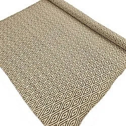 Tapis en laine - Monastir (marron/blanc)