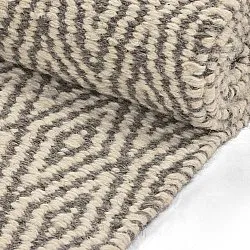 Tapis en laine - Monastir (gris/blanc)