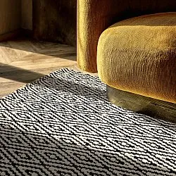 Tapis en laine - Monastir (noir/blanc)