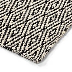 Tapis en laine - Monastir (noir/blanc)
