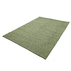 Tapis en laine - Ovelia (vert/blanc)