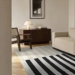 Tapis de laine - Peniche (crème/beige)