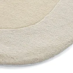 Tapis de laine - Puri Hand Tufted Wool Premium (crème/blanc)