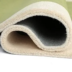 Tapis de laine - Puri Hand Tufted Wool Premium (vert/crème)