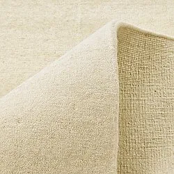 Tapis en laine - Rozel Handloom Wool Premium (crème)
