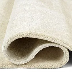 Tapis en laine - Rozel Handloom Wool Premium (crème)