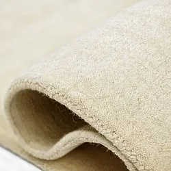 Tapis en laine - Rozel Handloom Wool Premium (crème)